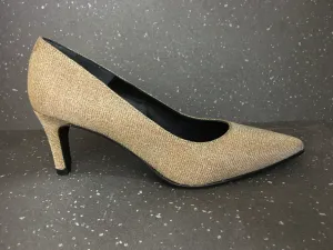 1406CA Gold Kitten Heel