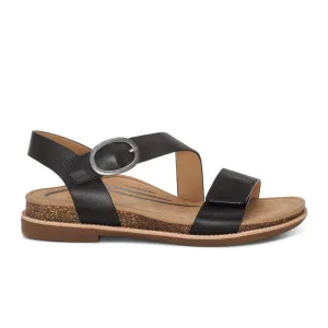 Aetrex Tamara Backstrap Sandal (Women) - Black