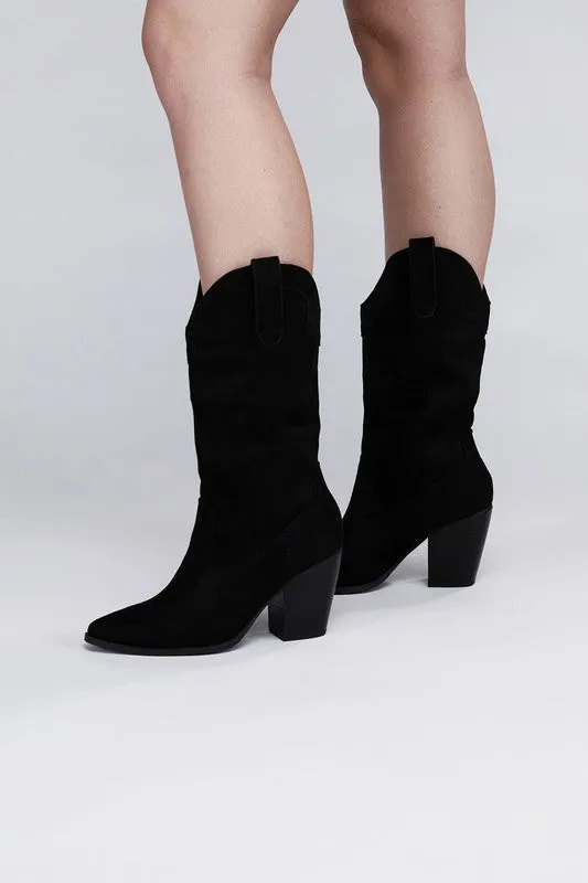 AKITO Knee High Heel Boots