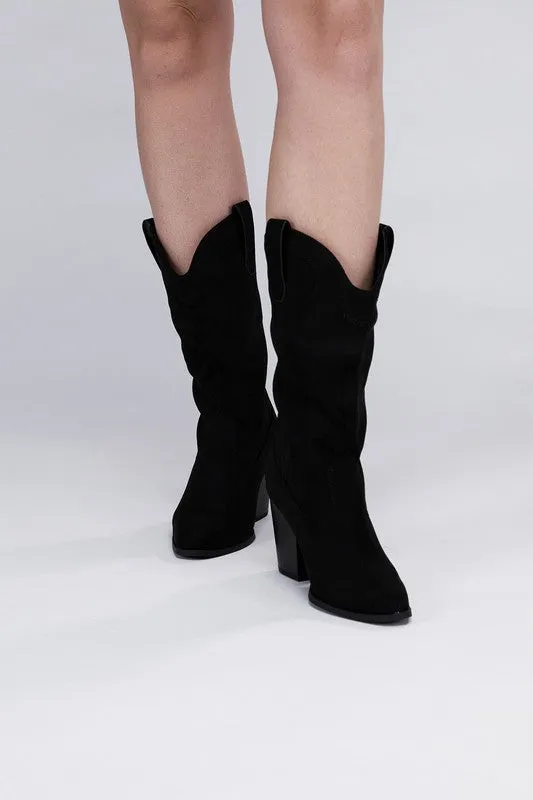 AKITO Knee High Heel Boots