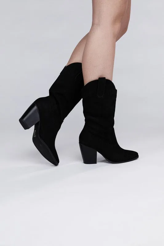 AKITO Knee High Heel Boots