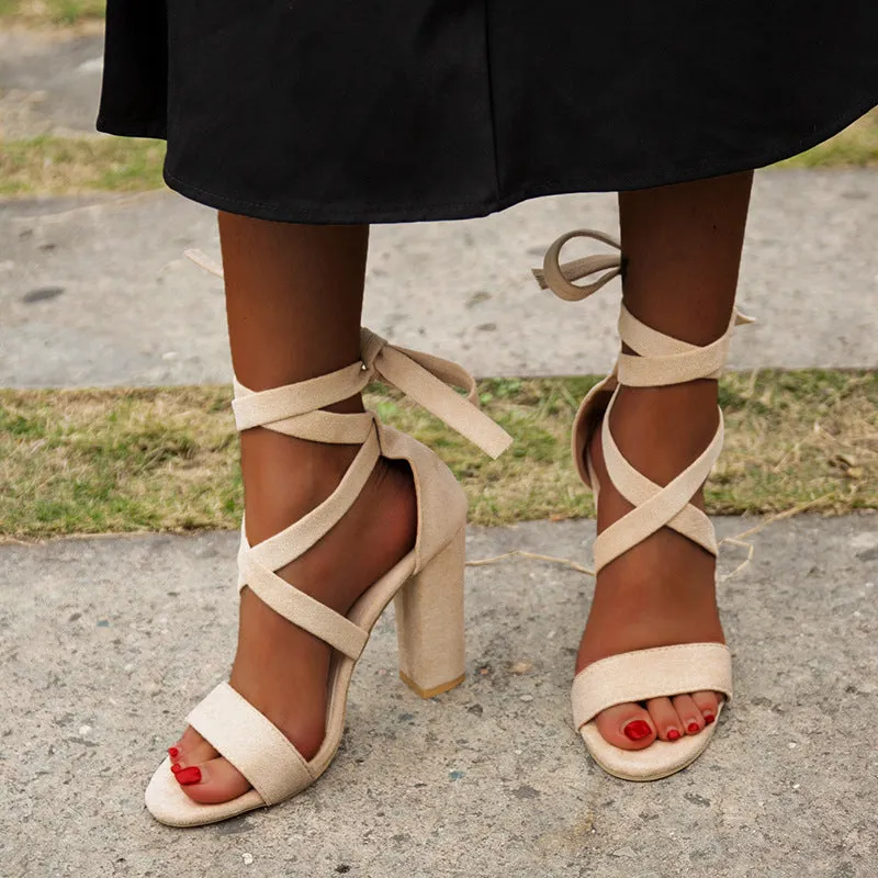 Amozae-Step Out In Style Block Heels