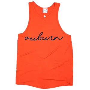 Auburn Pride Script Open Back Tank