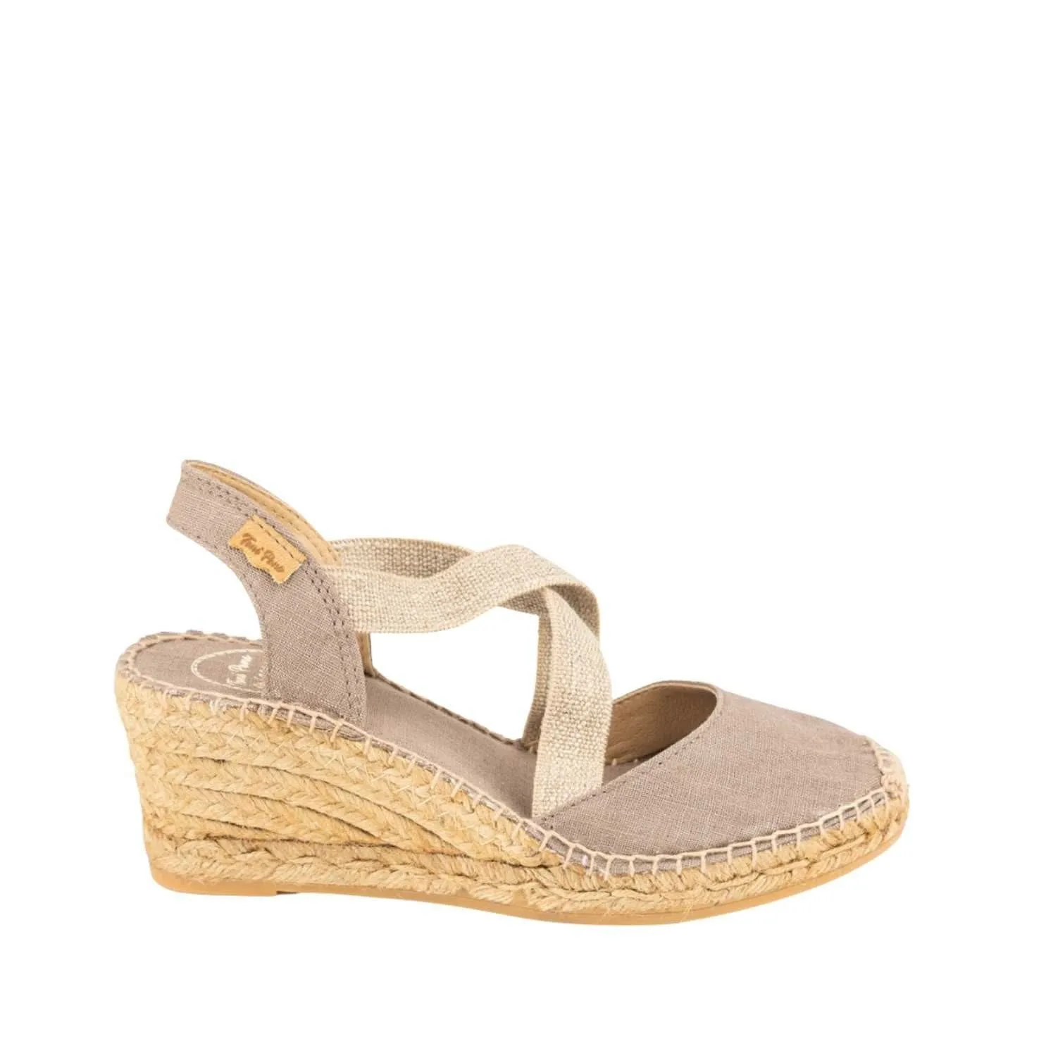 Basic Linen Wedge Espadrille for Women - Saba-L