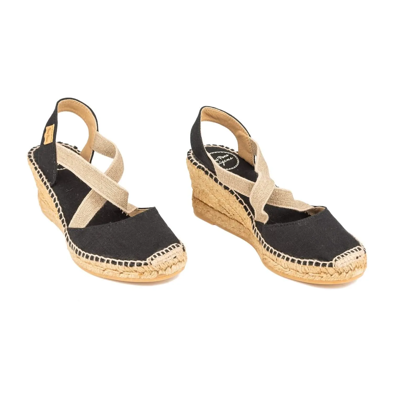 Basic Linen Wedge Espadrille for Women - Saba-L