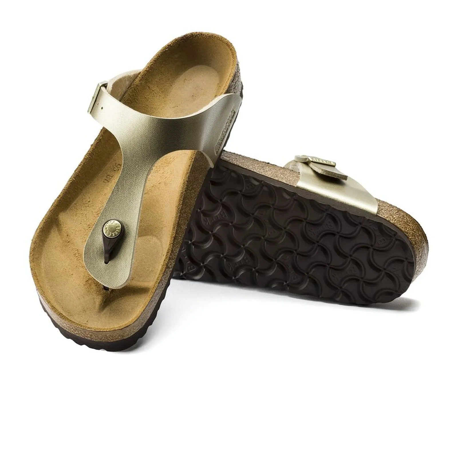 Birkenstock Gizeh Sandal (Women) - Gold Birko-Flor