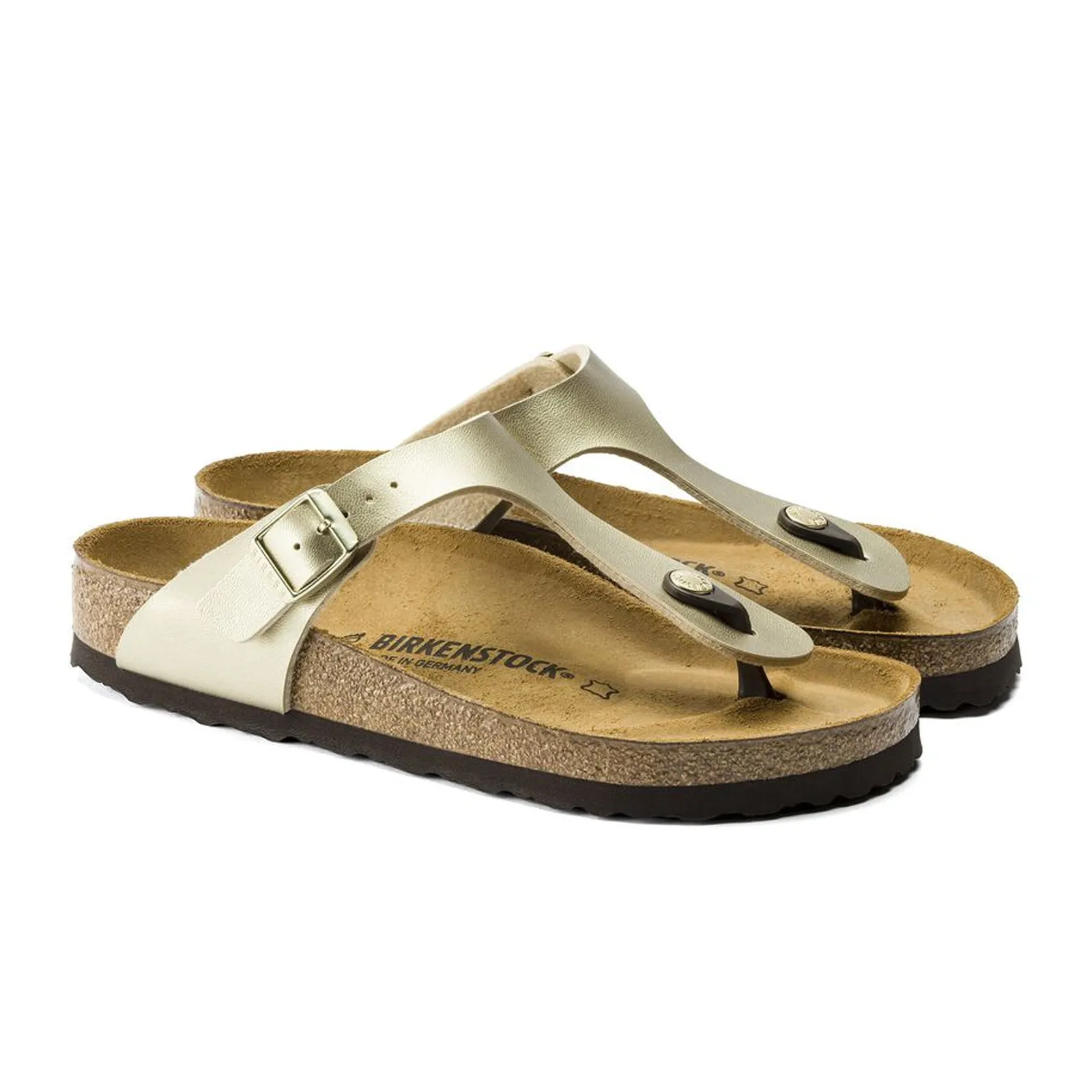 Birkenstock Gizeh Sandal (Women) - Gold Birko-Flor