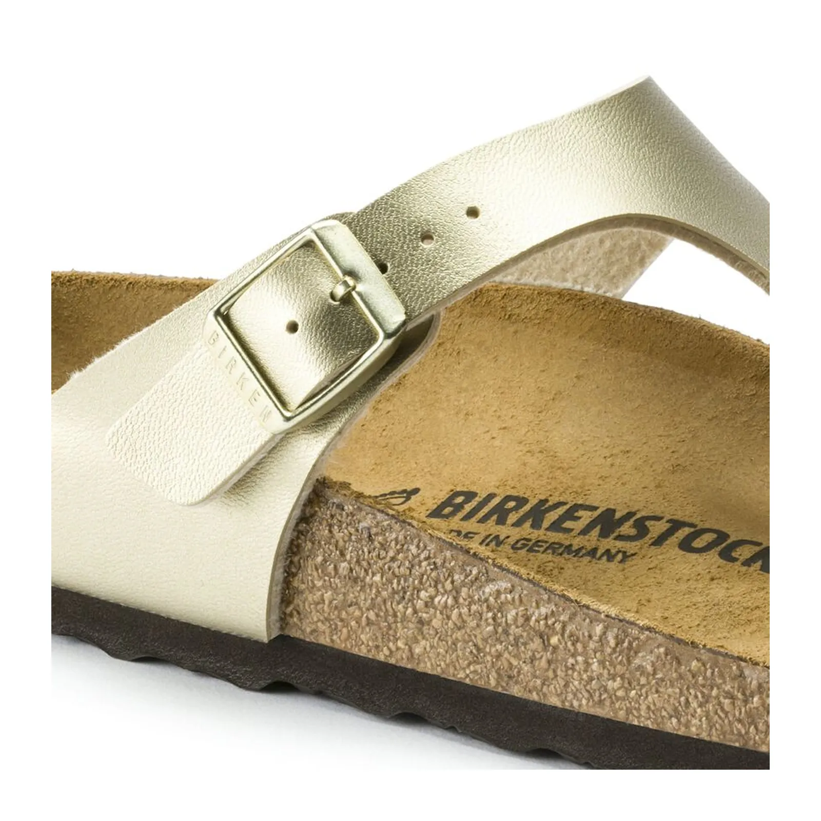 Birkenstock Gizeh Sandal (Women) - Gold Birko-Flor