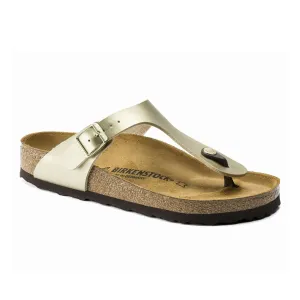 Birkenstock Gizeh Sandal (Women) - Gold Birko-Flor