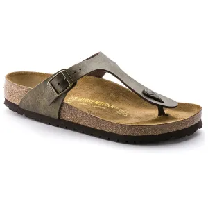 BIRKENSTOCK WMNS GIZEH THONG BIRKO-FLOR GOLDEN BROWN