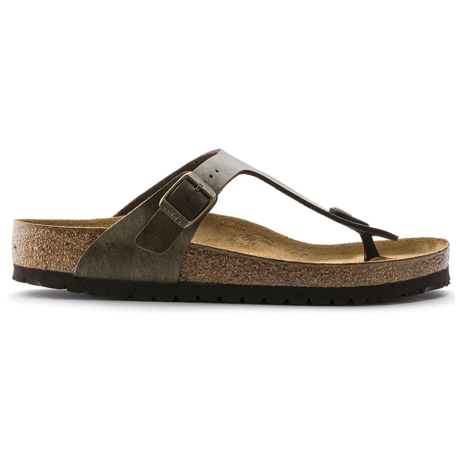 BIRKENSTOCK WMNS GIZEH THONG BIRKO-FLOR GOLDEN BROWN