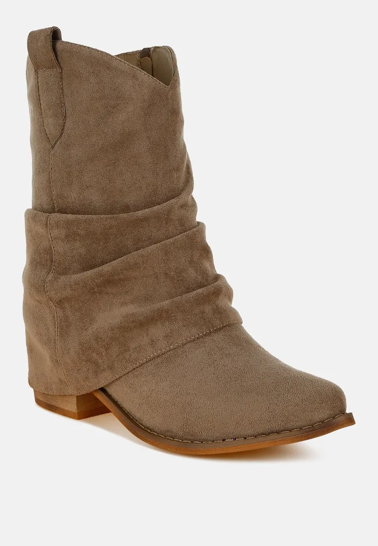 Bronco Slouchy Calf Boots