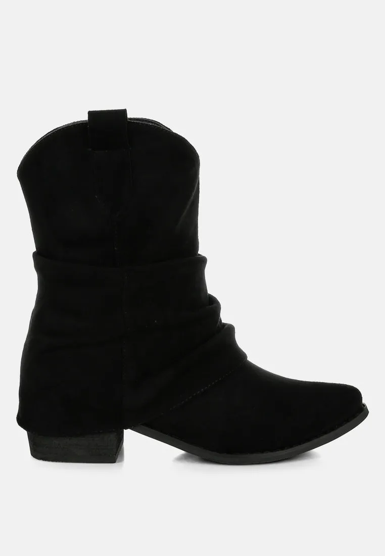 Bronco Slouchy Calf Boots