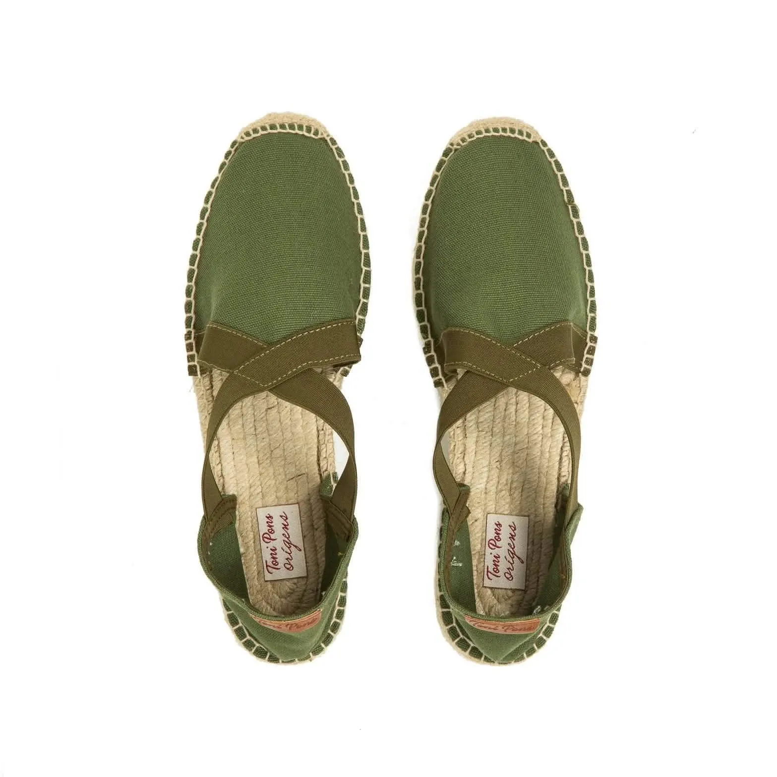 Canvas  Espadrille with Jute Sole for Women - Elastic