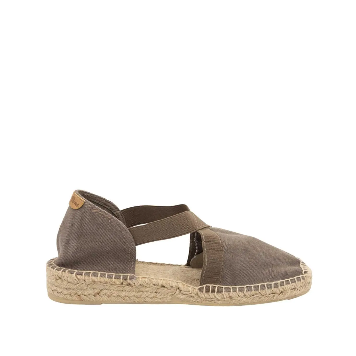 Canvas  Espadrille with Jute Sole for Women - Elastic