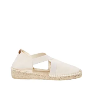 Canvas  Espadrille with Jute Sole for Women - Elastic