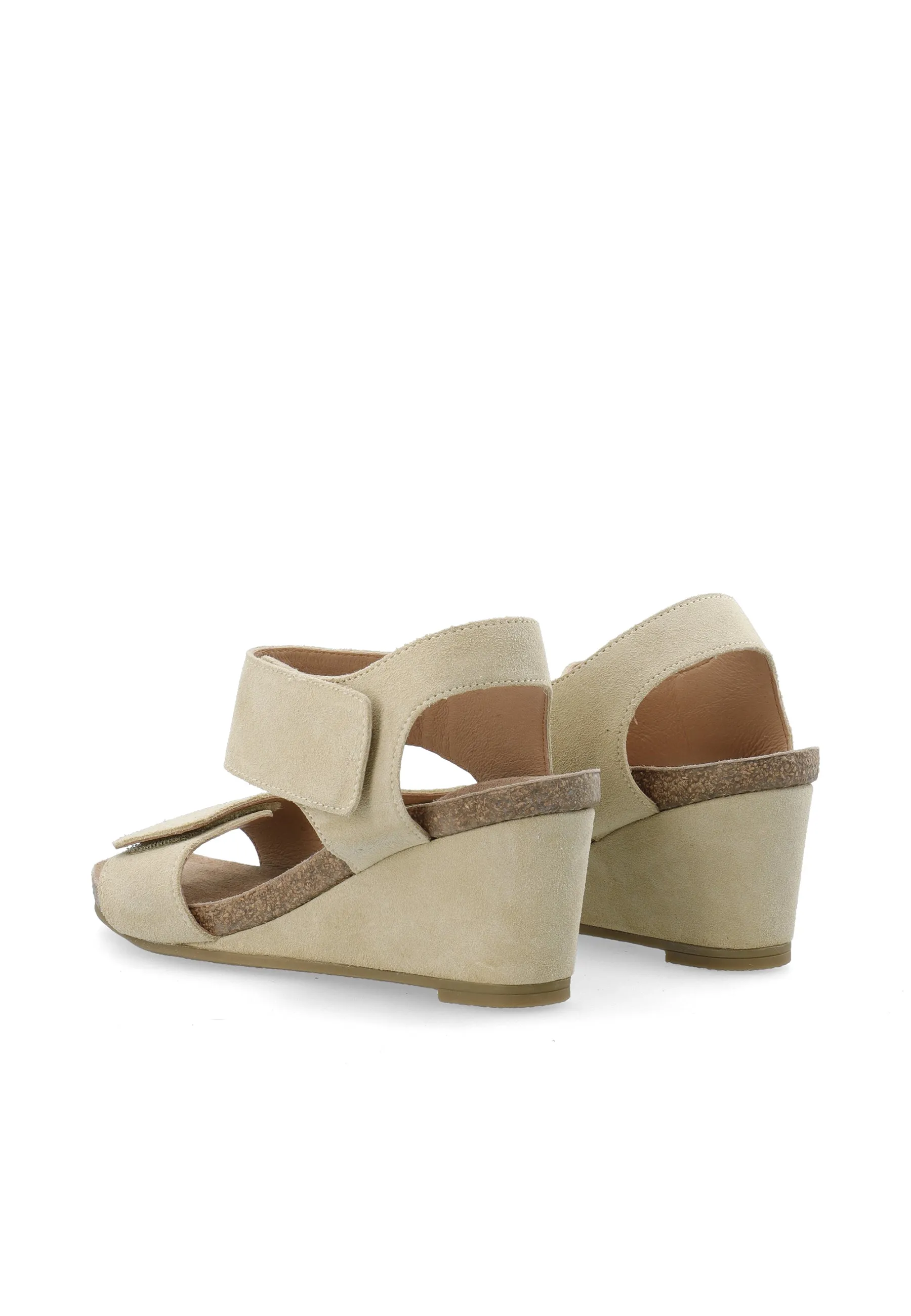 CASALBERTA Velcro Sandal Suede