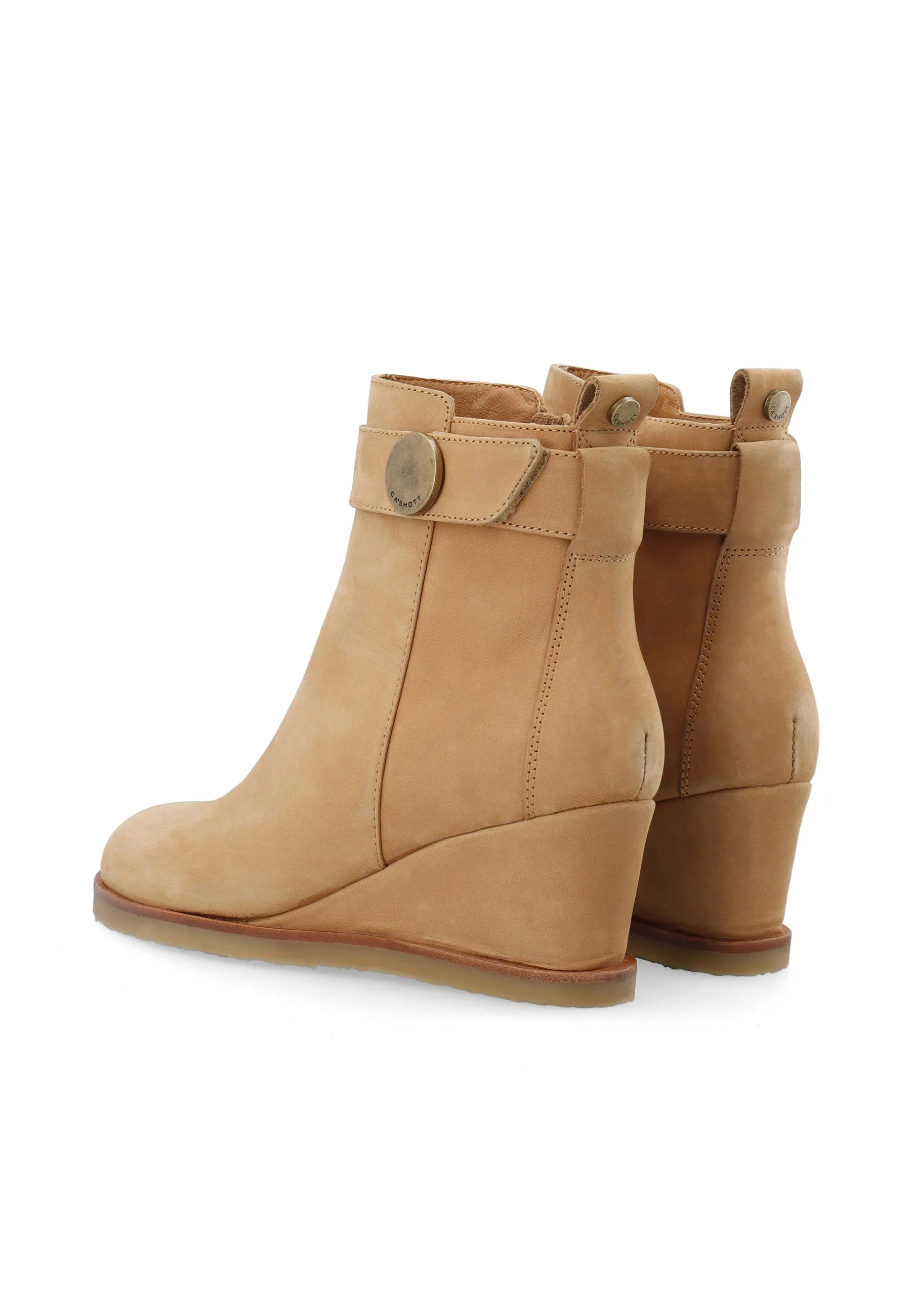 CASDONNA Zip Boot Nubuck