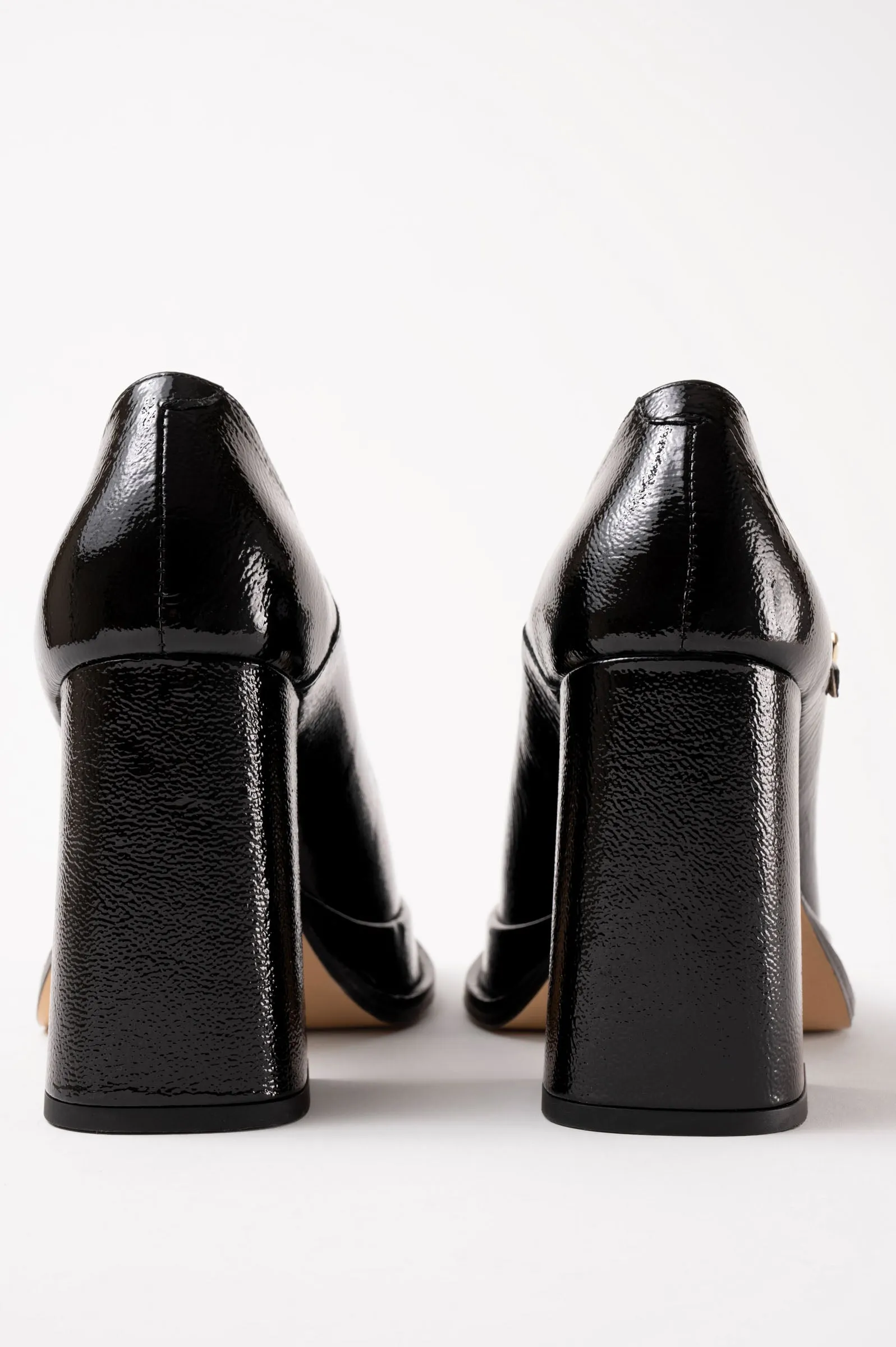 CASILDA - Black Patent Leather Mary Jane Pumps