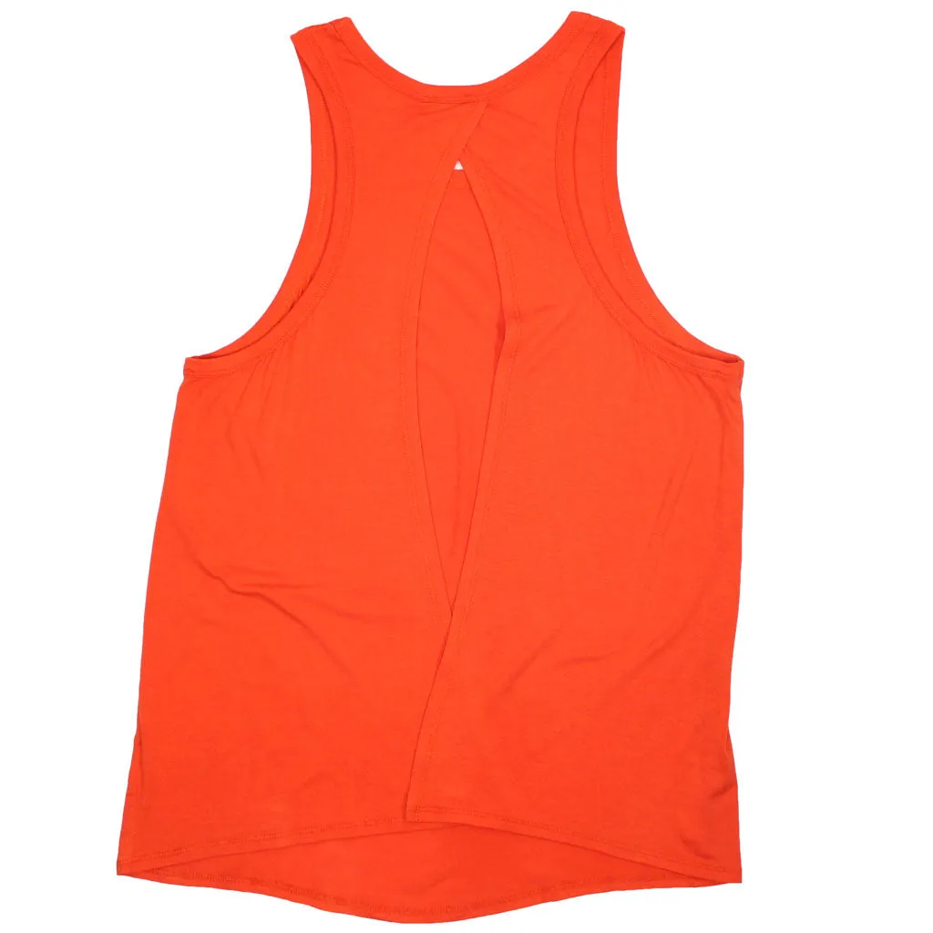 Clemson Pride Script Open Back Tank