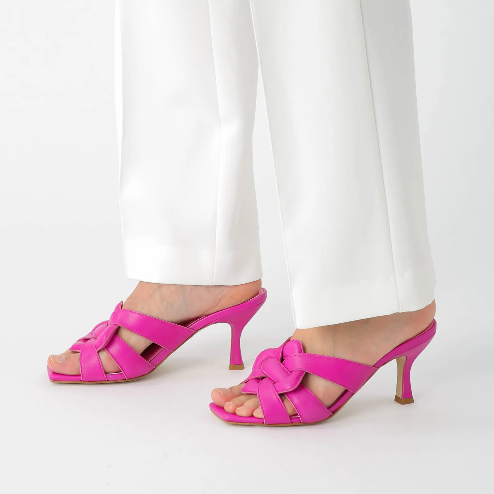 CYNTHIA high heel sandal - Blueberry