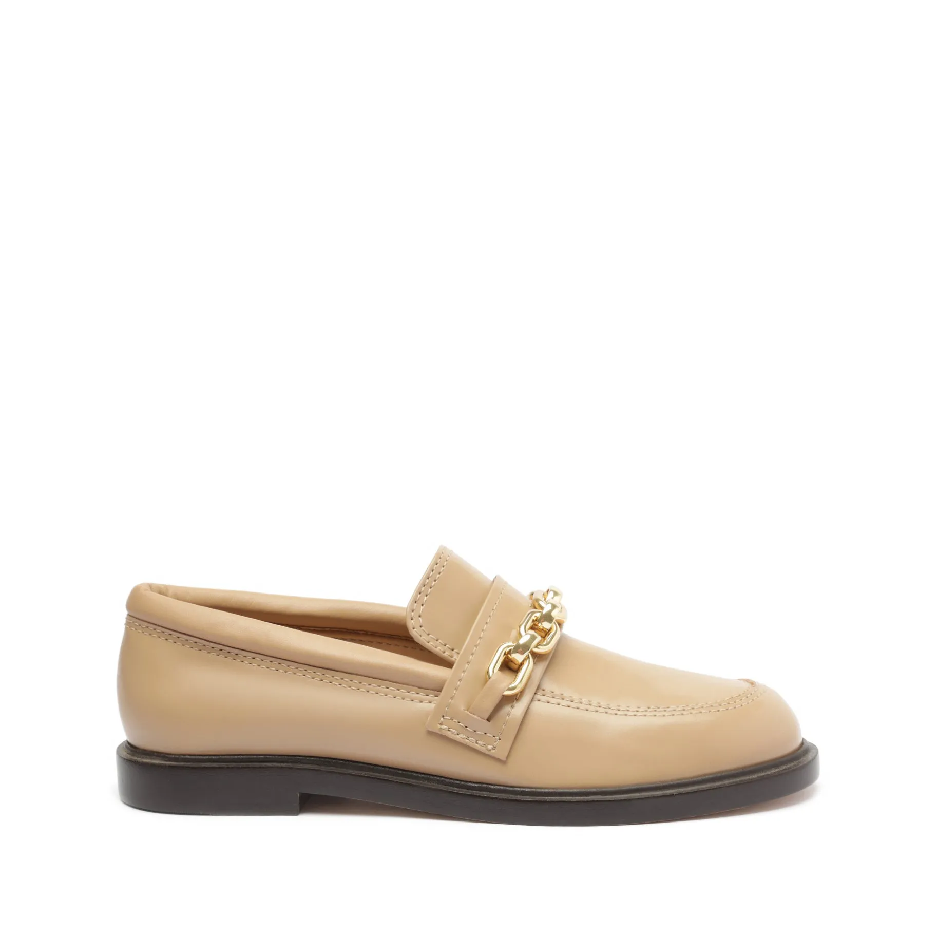 Dannie Leather Flat