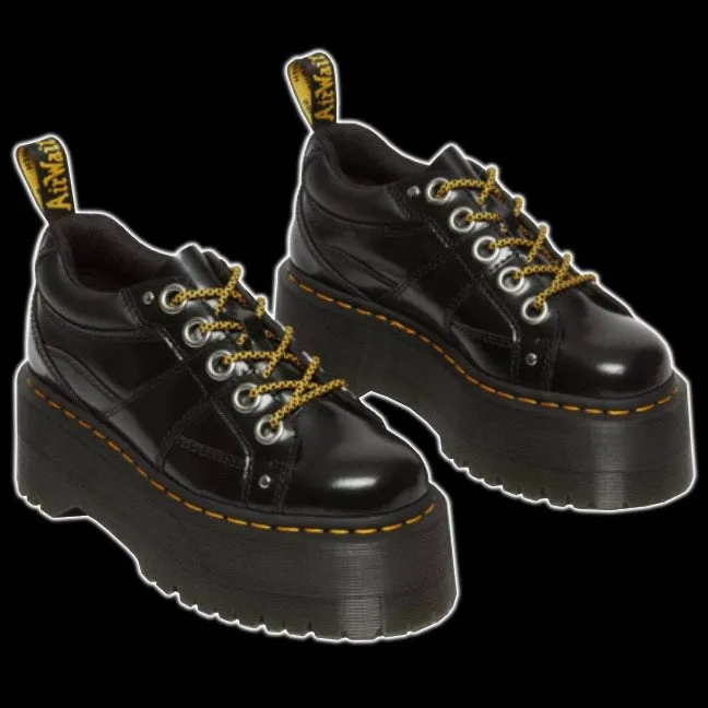 Dr Martens - 5-Eye Max Leather Platform Shoes