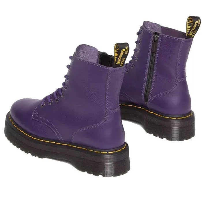 Dr Martens Jadon III Pisa Rich Purple Leather Boot