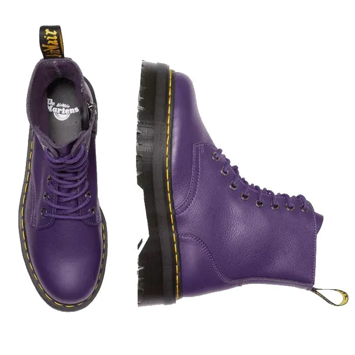 Dr Martens Jadon III Pisa Rich Purple Leather Boot