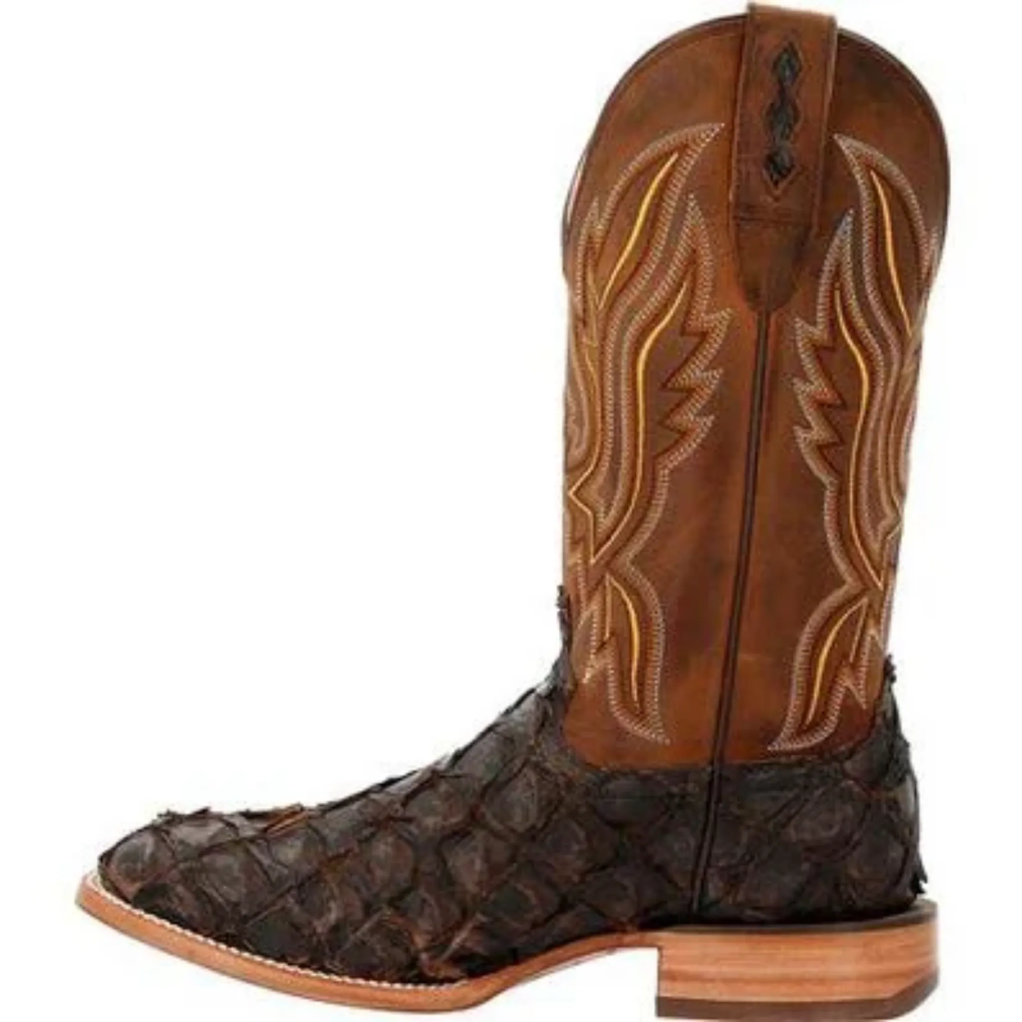 DURANGO MEN'S EXOTIC PIRARUCU WESTERN BOOT - ddb0380