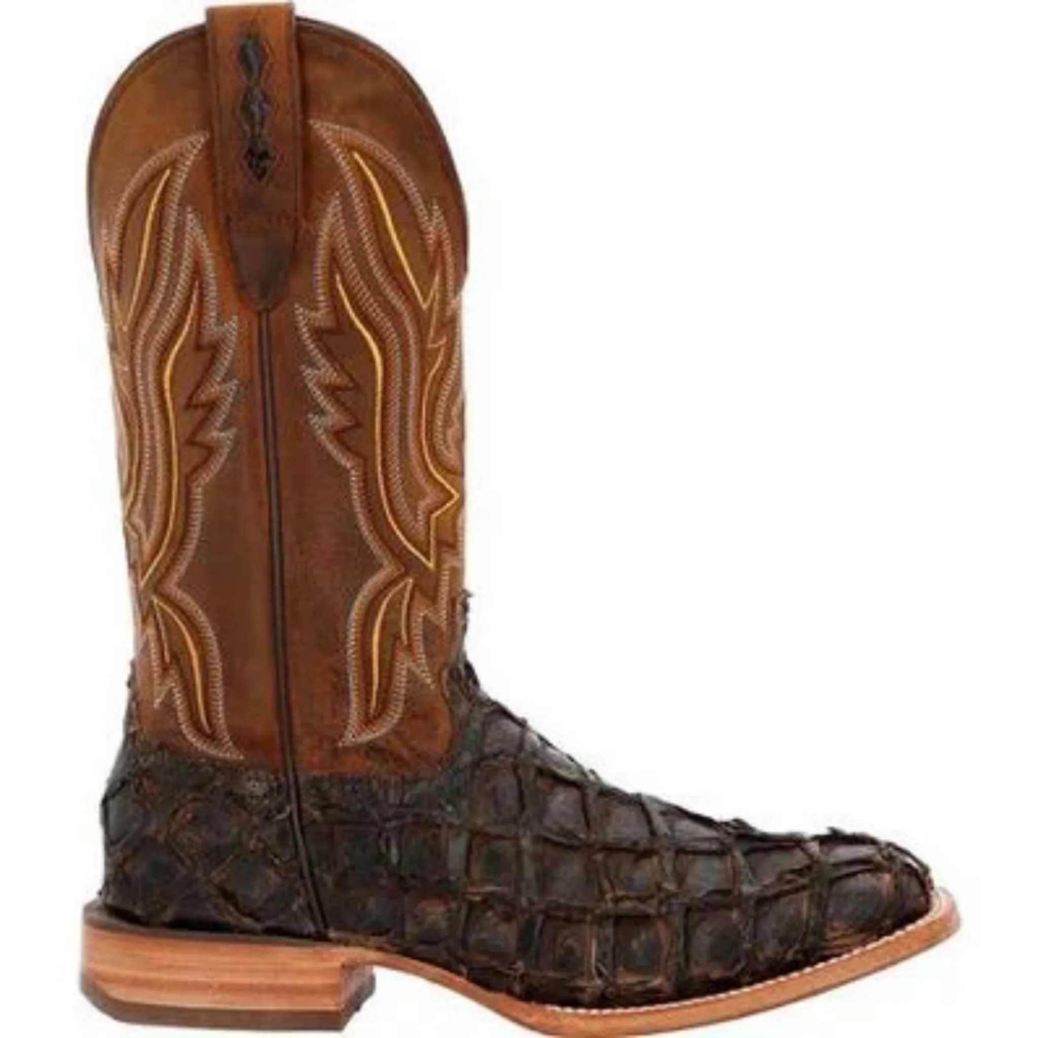 DURANGO MEN'S EXOTIC PIRARUCU WESTERN BOOT - ddb0380