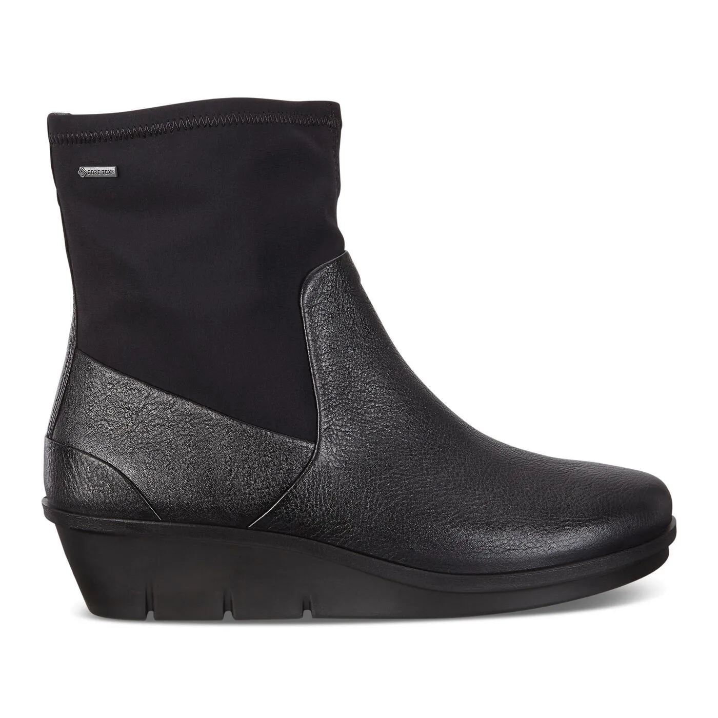 ECCO SKLYER GTX WEDGE BOOT BLACK - FINAL SALE!