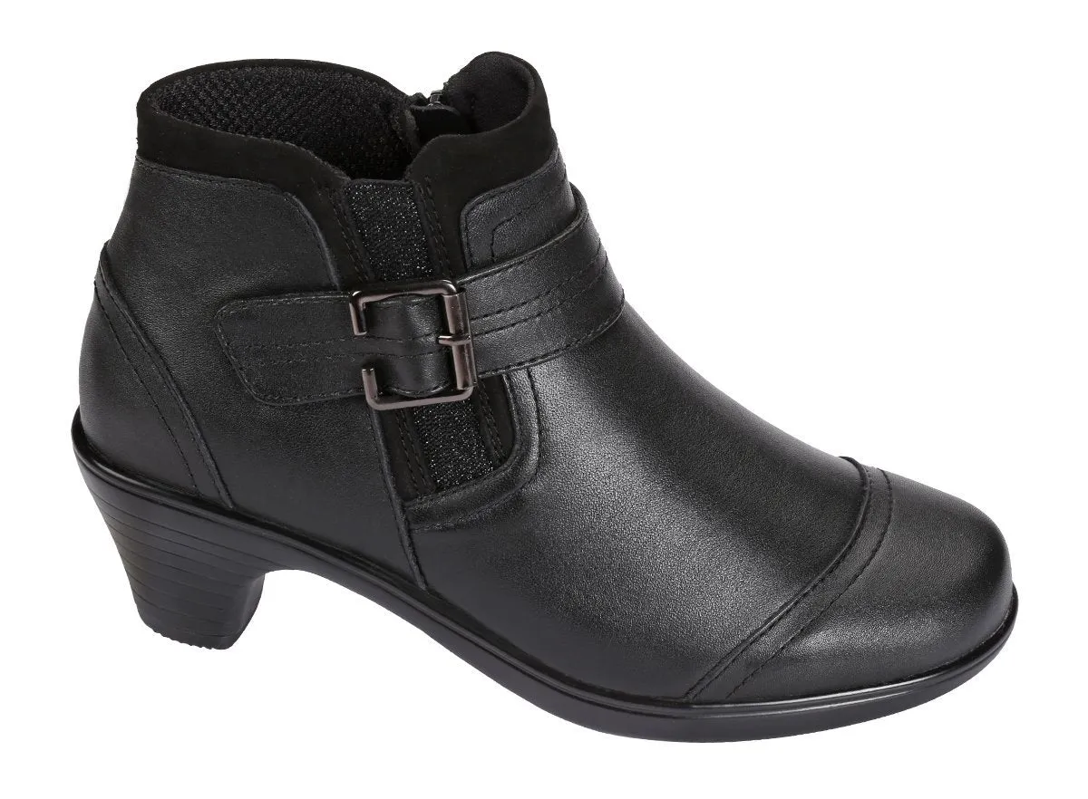 Emma - Black 2" Heel Boots