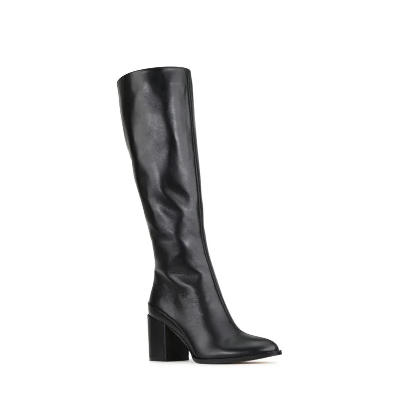 EOS Cashmere Black Knee High Boot