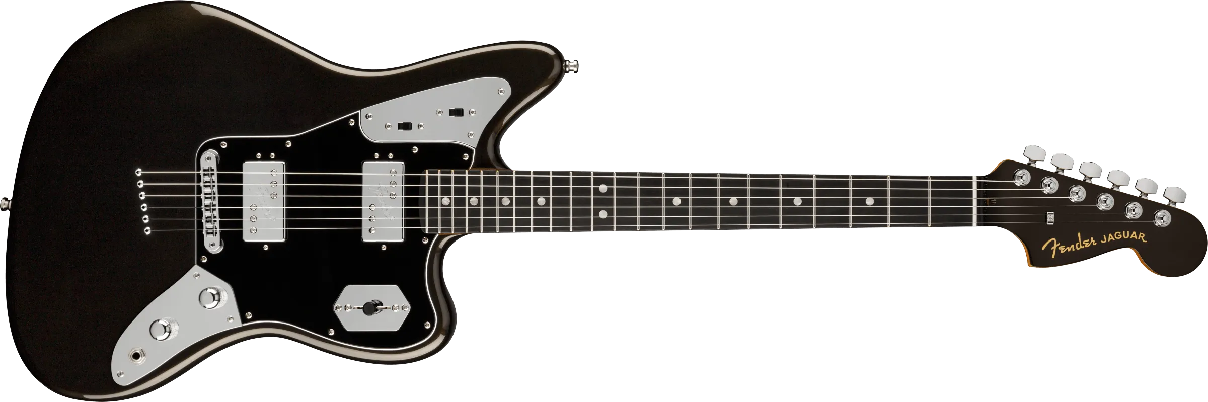 Fender 60th Anniversary Ultra Luxe Jaguar Ebony Fingerboard - Texas Tea