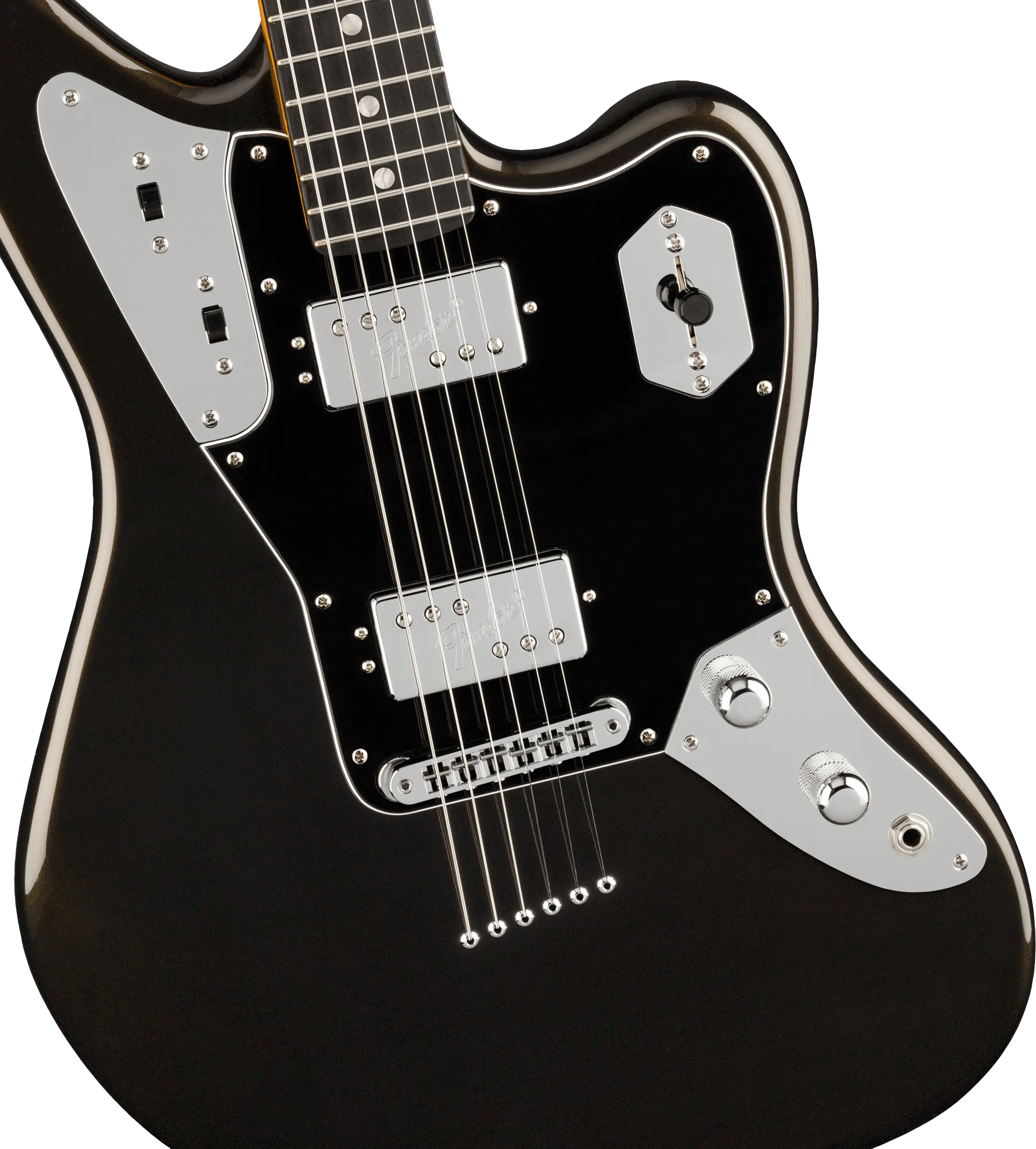 Fender 60th Anniversary Ultra Luxe Jaguar Ebony Fingerboard - Texas Tea