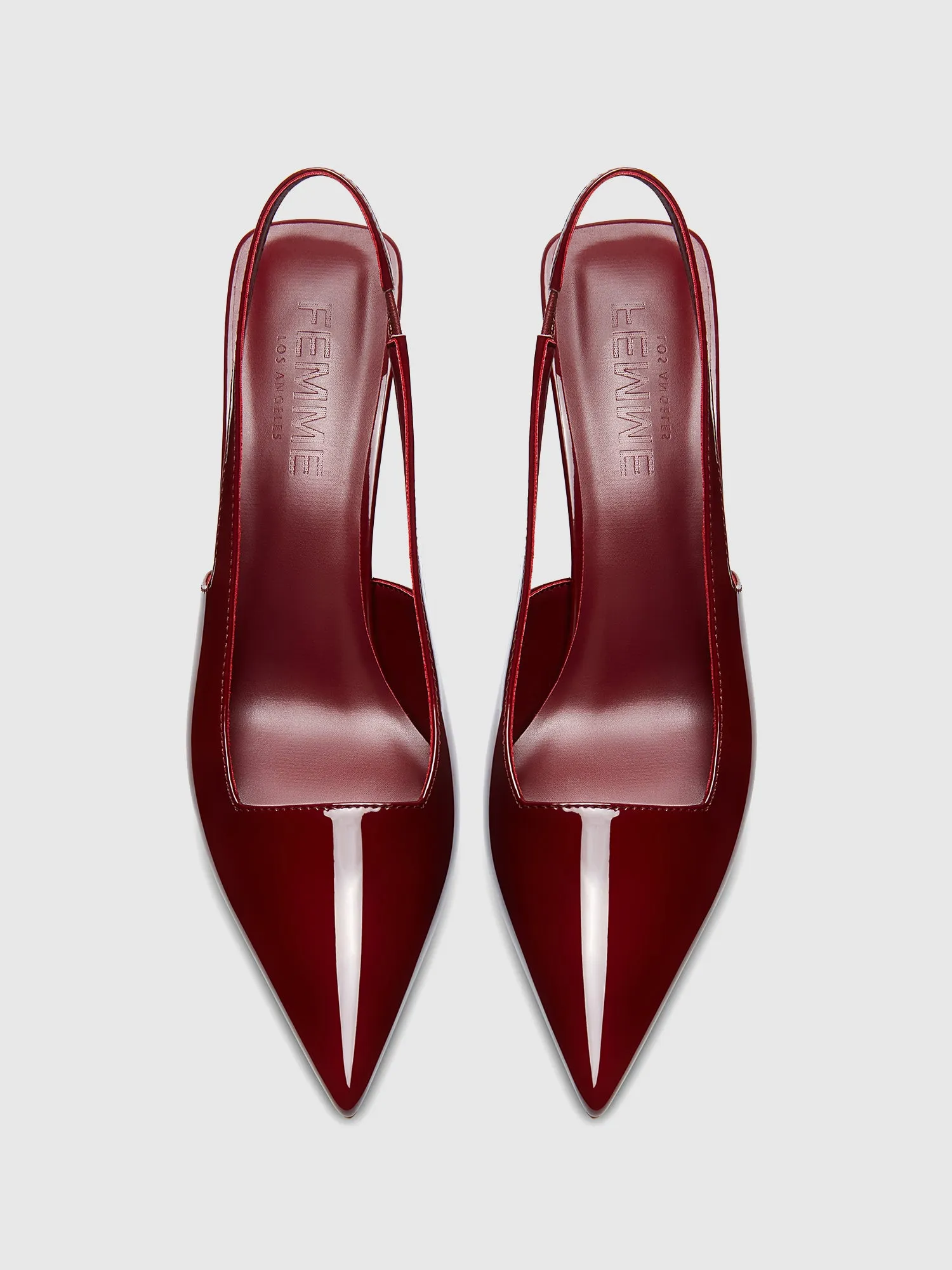 G55 Slingback - Burgundy