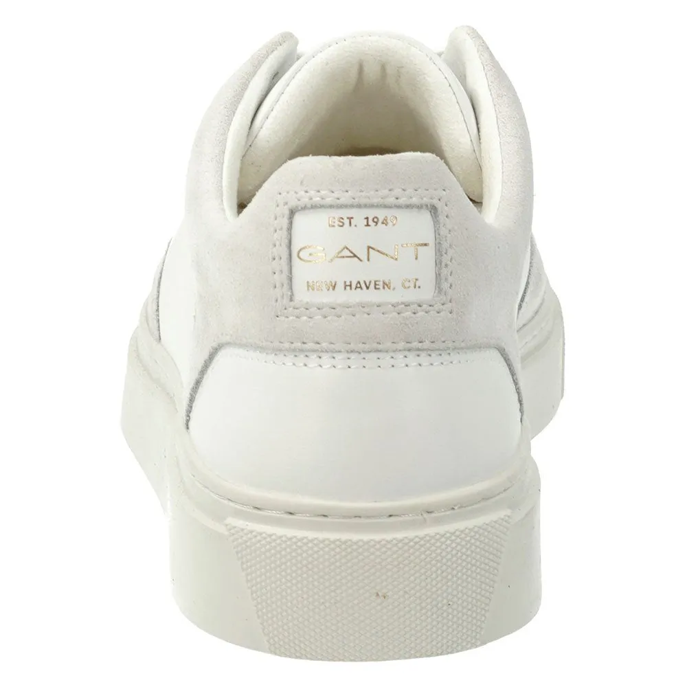 GANT - McJulien Leather/Suede, White, Timmy (Size 41 & 42 Only)