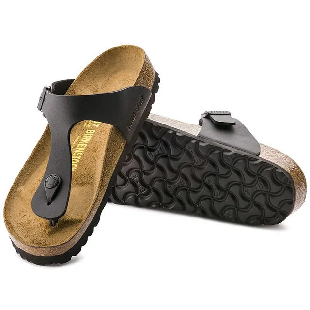 Gizeh Adult Birko Flor Sandal - Black