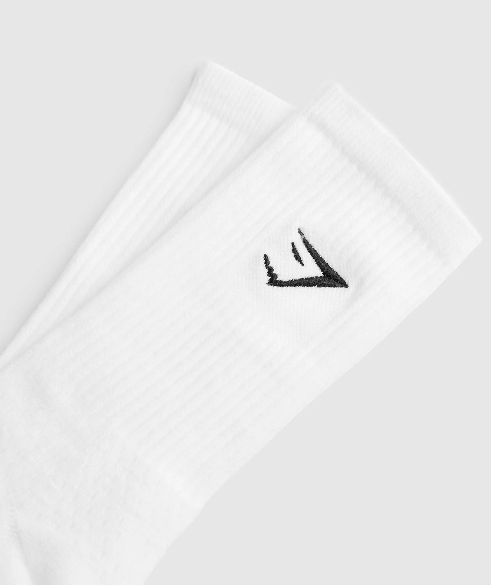 Gymshark Premium Sharkhead Crew Single - White