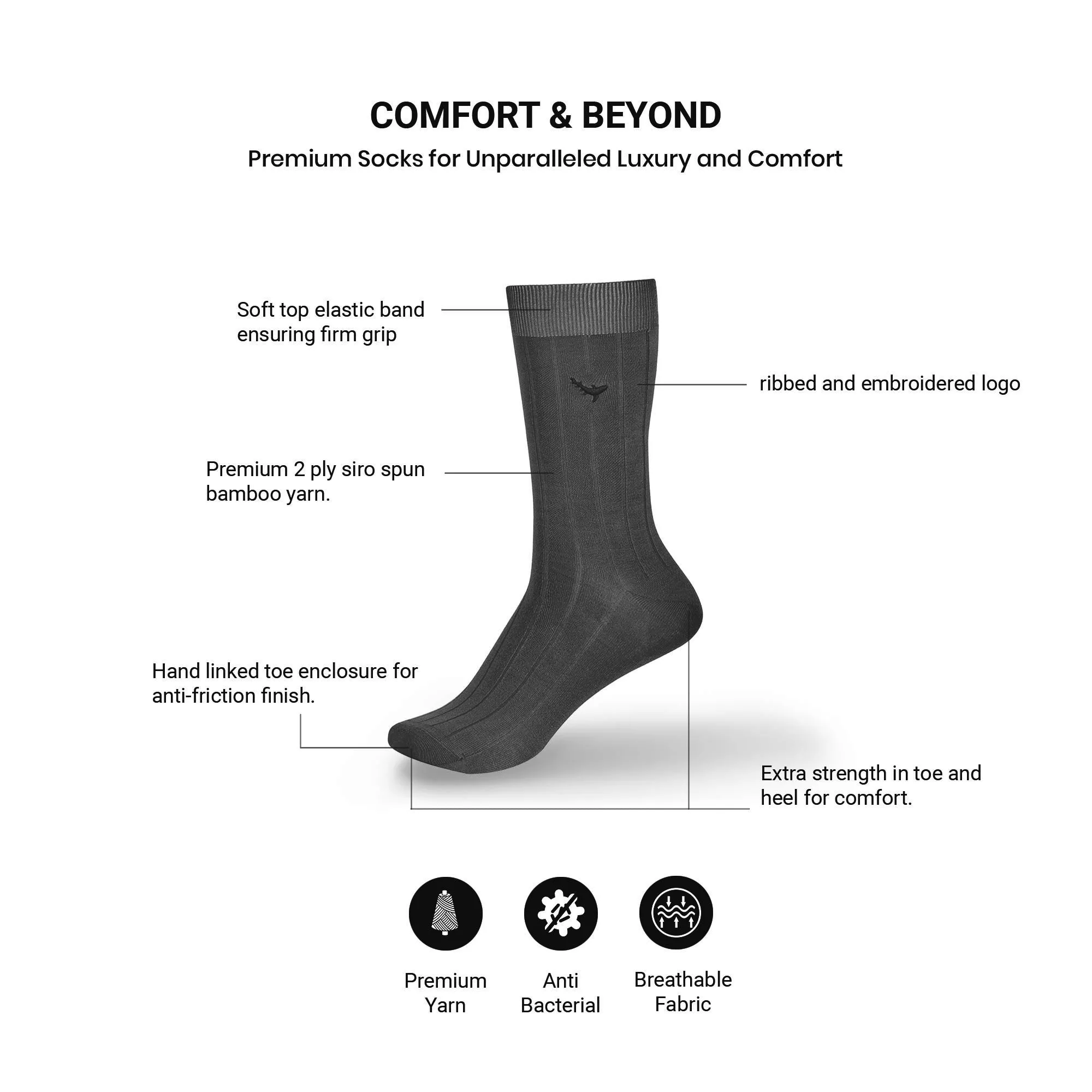 High Leaves Bamboo Socks - Men