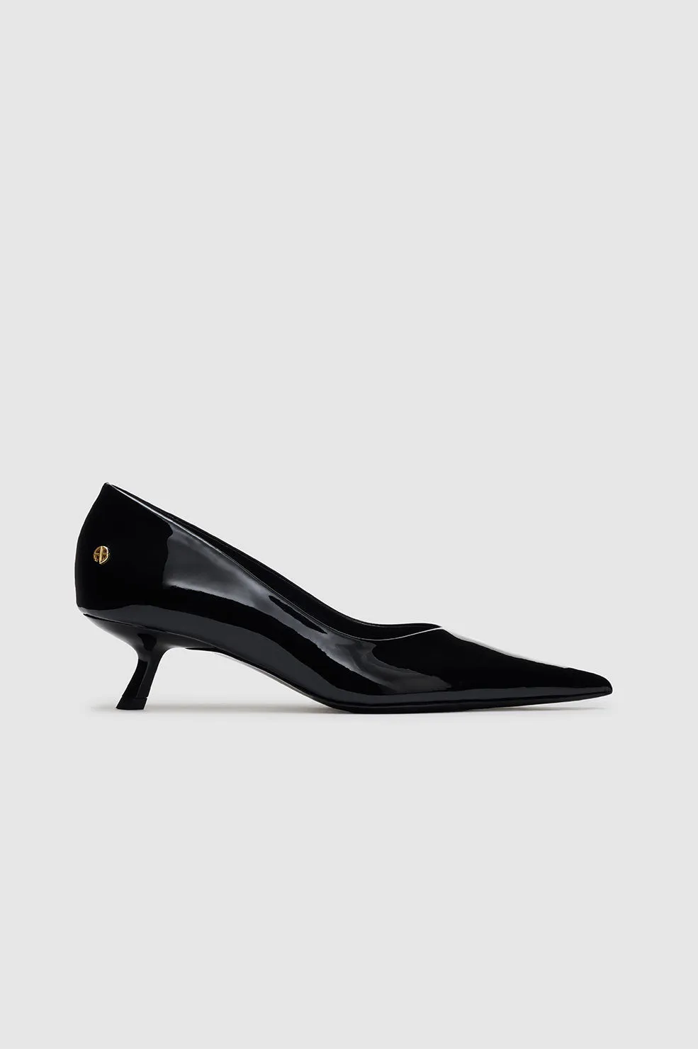 Hilda Pumps - Black Patent