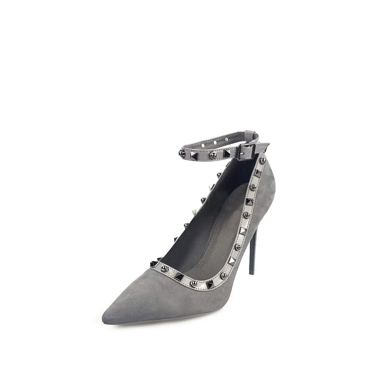 Katrin Court Shoe With Stud Trim