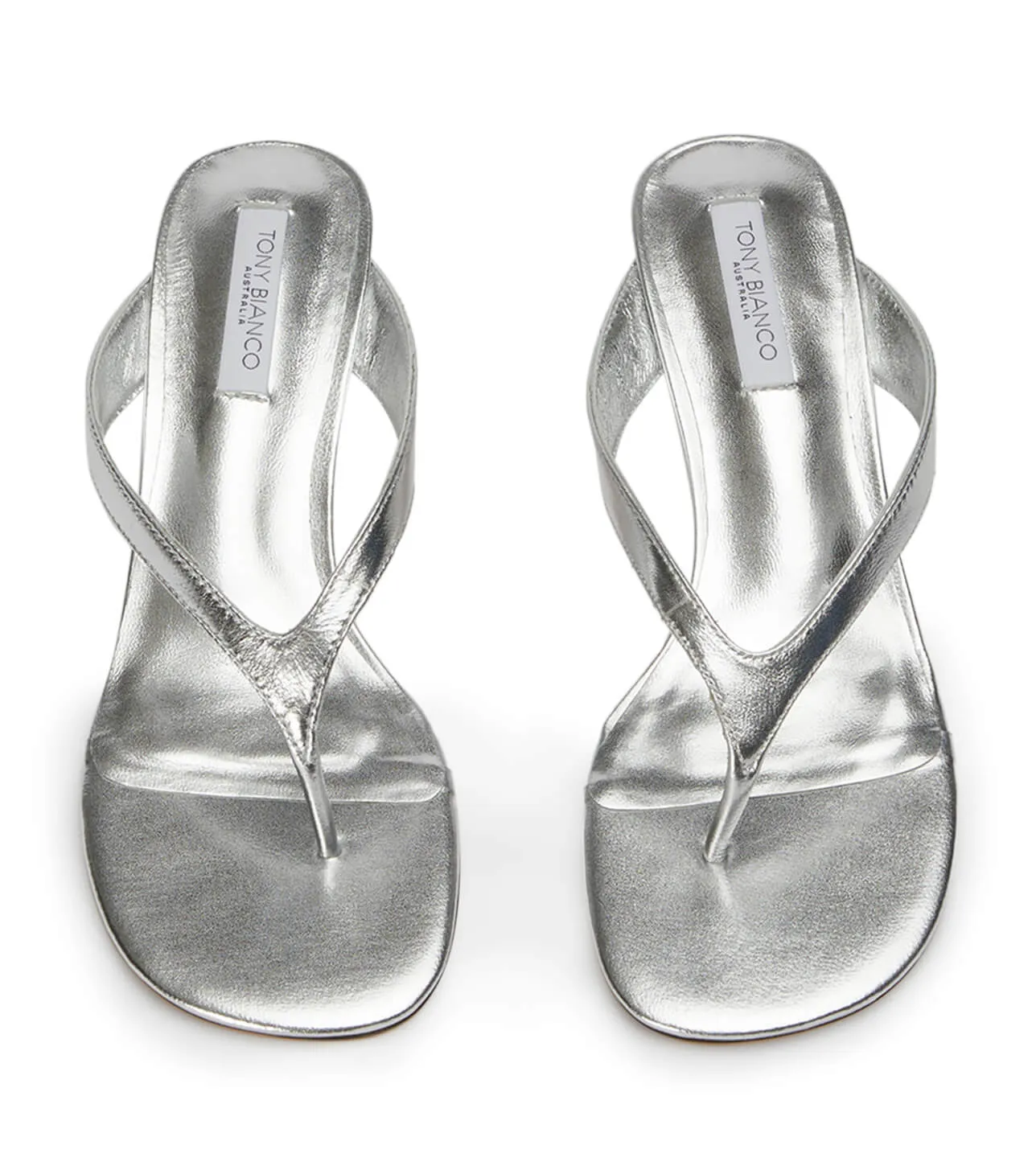 Krista Silver Nappa Metallic