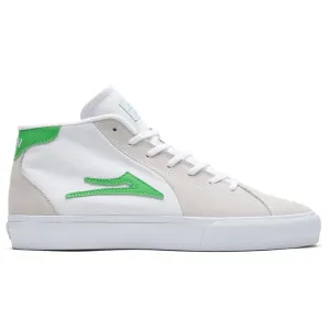 LAKAI FLACO II MID WHITE SUEDE