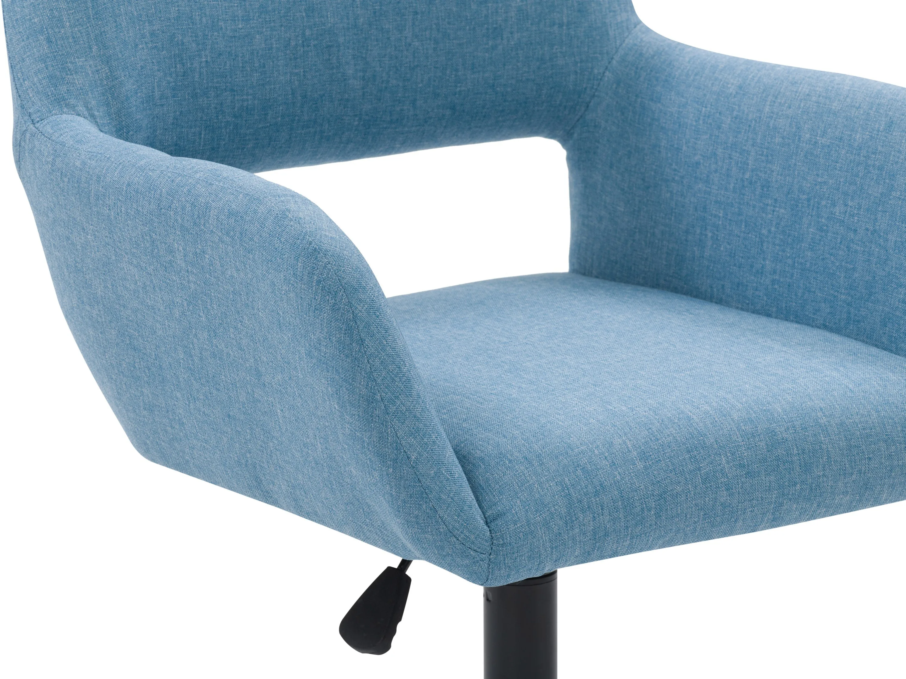 Light Blue Open Back Office Chair