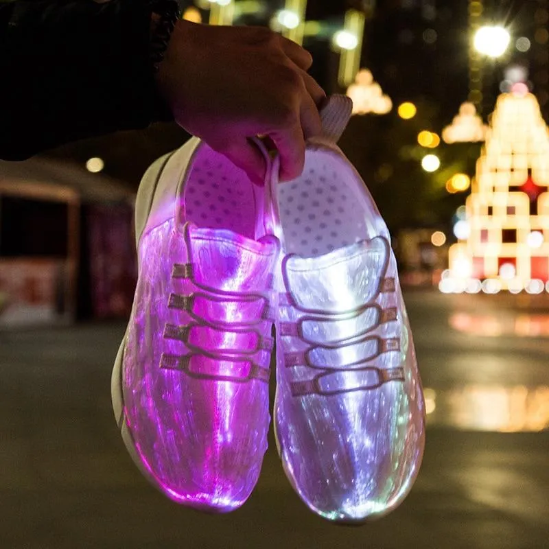 Luminous Light Up Shoes - LED Glowing Light Up Sneakers For Kids & Adults