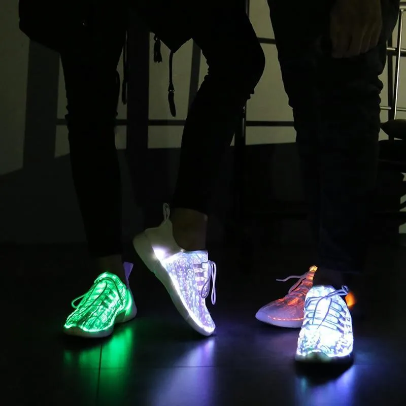 Luminous Light Up Shoes - LED Glowing Light Up Sneakers For Kids & Adults