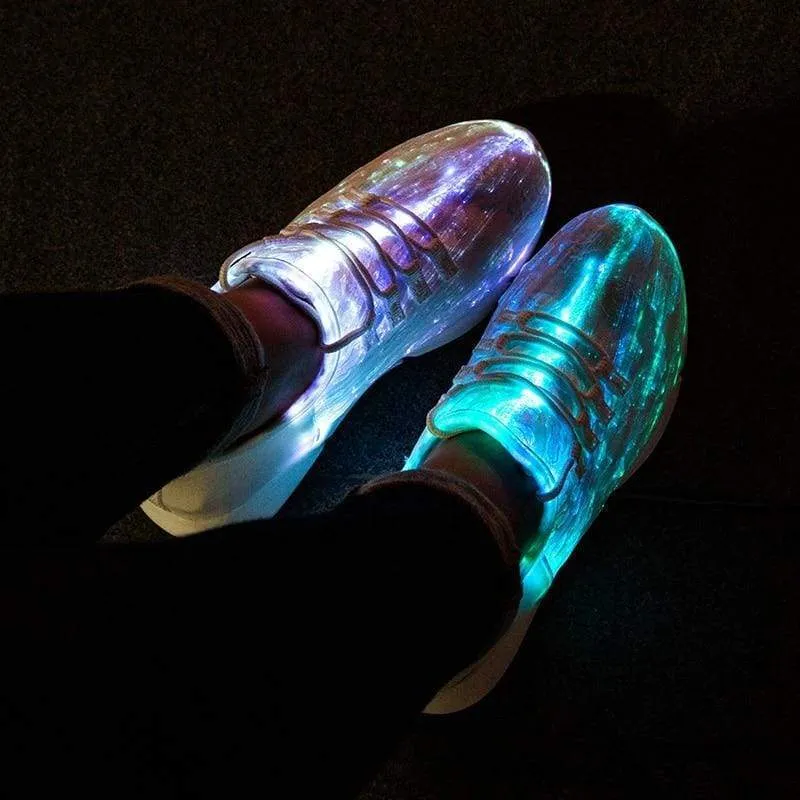 Luminous Light Up Shoes - LED Glowing Light Up Sneakers For Kids & Adults