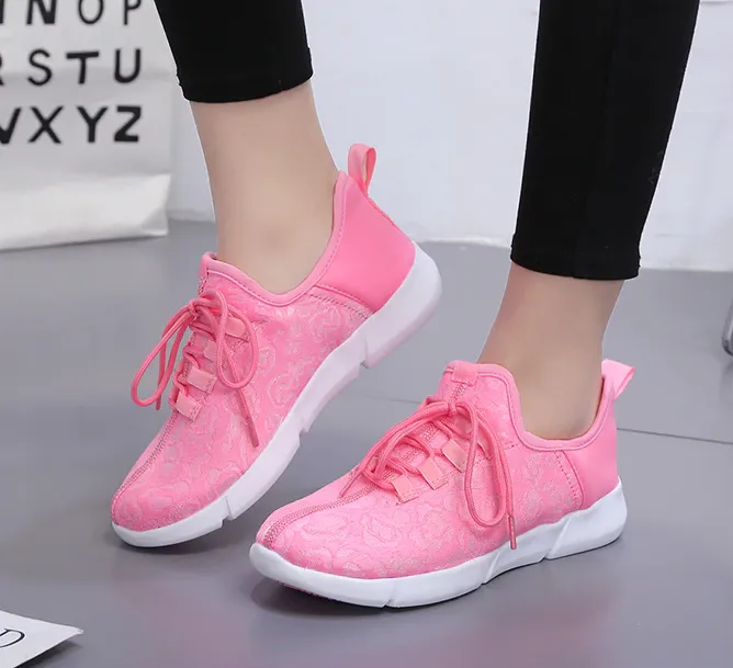 Luminous Light Up Shoes - LED Glowing Light Up Sneakers For Kids & Adults